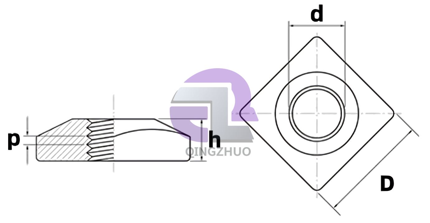 Stainless Steel Square Nuts - Image 7