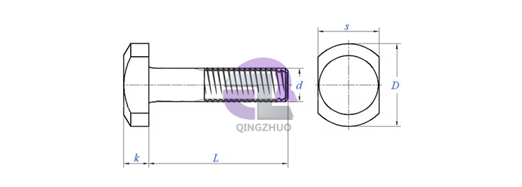 Stainless Steel T Head Bolts GB37 - Image 2