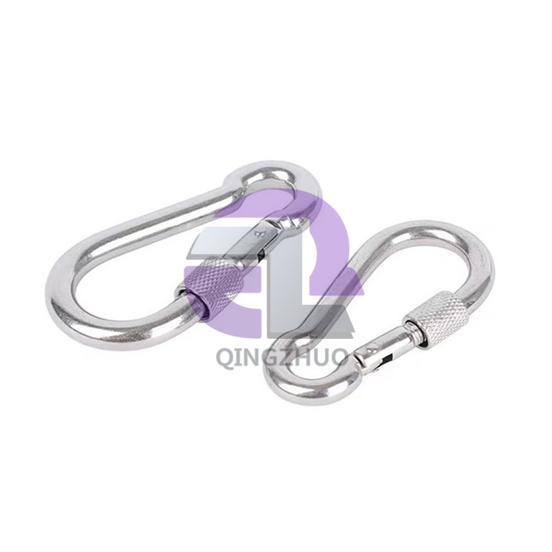 Stainless Steel Snap Hook With Lock Nut - Image 3