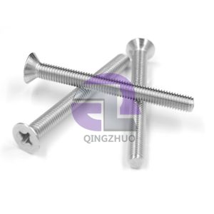 Stainless Steel Cross Countersunk Flat Head Bolts