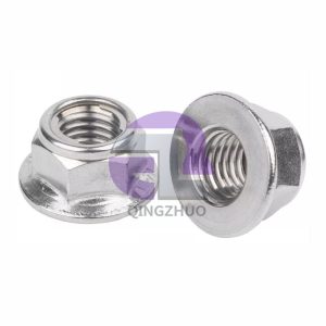 Stainless Steel Non-toothed Hex Flange Nut