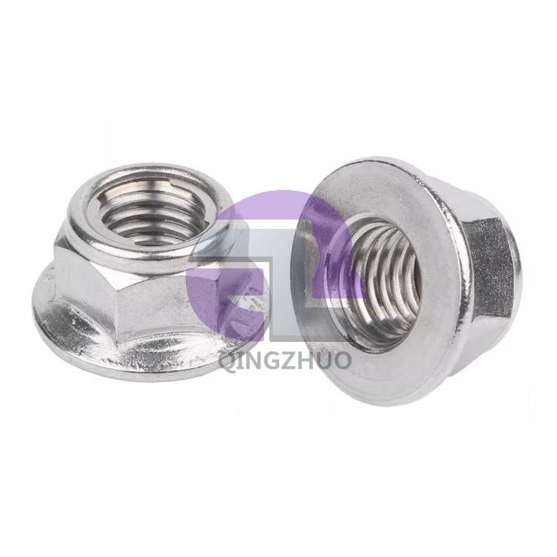 Stainless Steel Non-toothed Hex Flange Nut